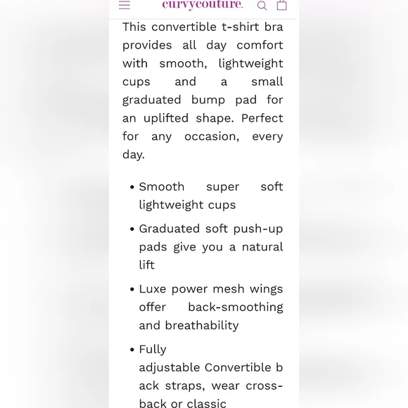 Curvy Couture 40D Leopard Tulip Smooth T-shirt Bra - Picture 8 of 9